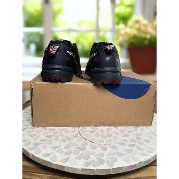 Asics Gel-Venture 8 GS Kids Youth Trail Running Shoes Black Deep Mars US 1Y EUR - Picture 8 of 11